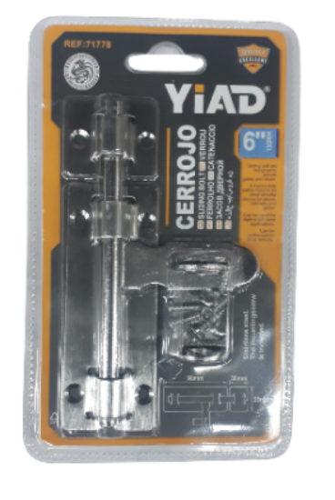 Picture of Sliding Bolt 6"/150mm