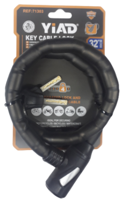 Picture of Cable Lock with Key 32" 80cm/800mm
