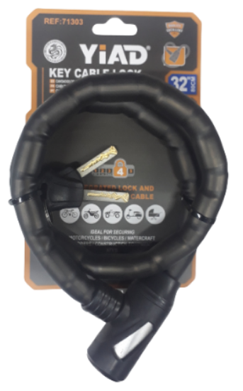 Picture of Cable Lock with Key 32" 80cm/800mm