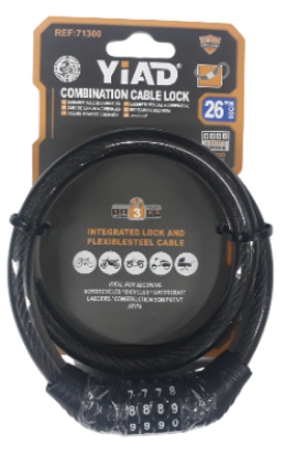 Picture of Cable Lock Combination 26"/65cm