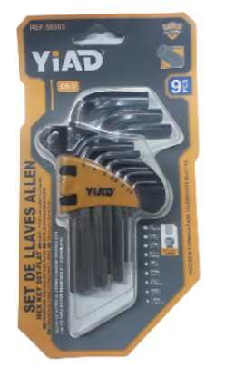Picture of Hex Key Set Flat