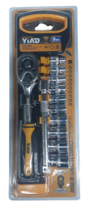 Picture of Socket Wrench Set 9mm 12 pcs