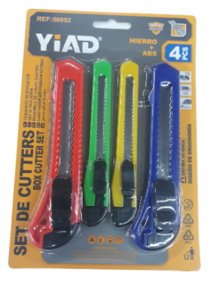 Picture of Box Cutter Set 4 Pcs