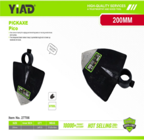 Picture of Pick Axe Curve Barrel 200mm