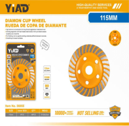 Picture of Diamond Cup Wheel - Wave Edge - 115mm